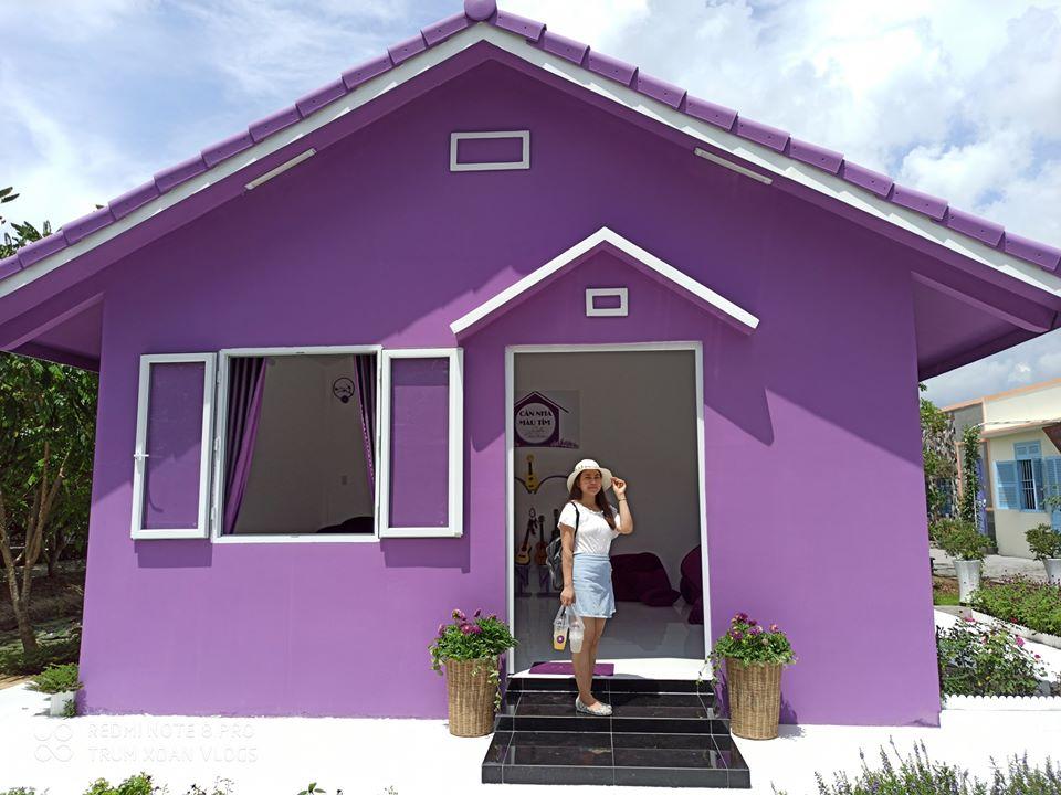 Dân mạng lùng sục căn nhà màu tím mộng mơ ở Cần Thơ-3