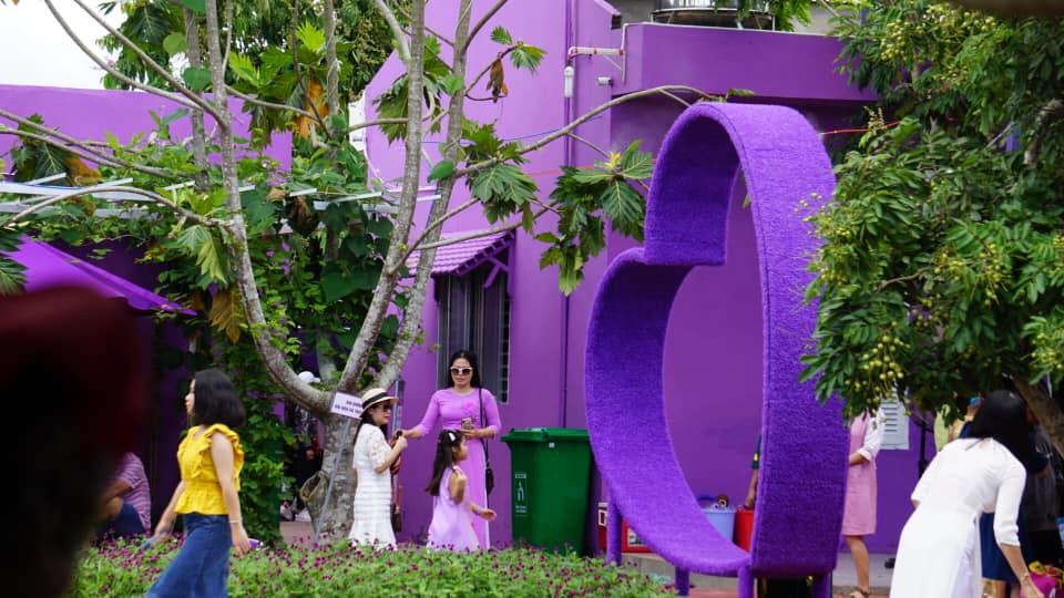 Dân mạng lùng sục căn nhà màu tím mộng mơ ở Cần Thơ-5