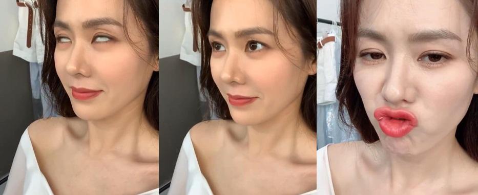 Mới đây, chị đẹp Son Ye Jin chia sẻ một đoạn video ngắn khi đang trang điểm lên mạng xã hội. Bên cạnh việc khoe nhan sắc không góc chết, ngôi sao 