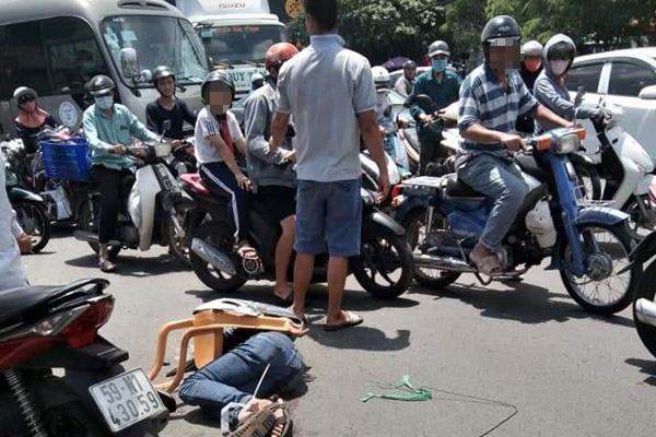 Băng nhóm trộm xe SH, đâm 3 người bị thương trên đường Sài Gòn-1