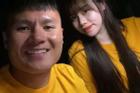 Dân mạng đồng loạt khuyên Huỳnh Anh 'quay xe' khi Quang Hải bị hack Facebook 'nhún nhảy Hồ Tây'