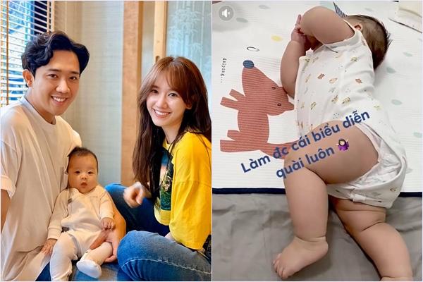 Em gái Trấn Thành lộ vòng 2 ngấn mỡ sau 4 tháng sinh con đầu lòng cho chồng ngoại quốc-9