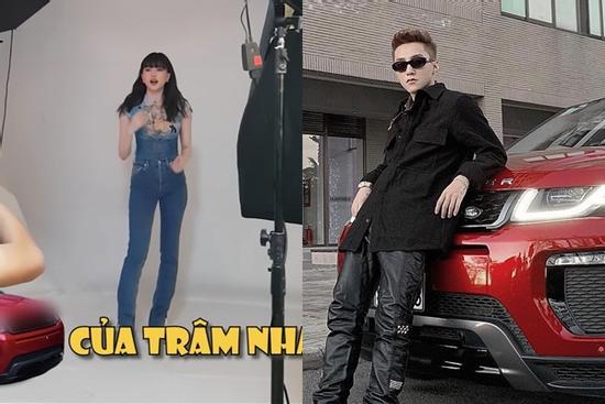 Thiều Bảo Trâm lái siêu xe của Sơn Tùng M-TP đi quay show?