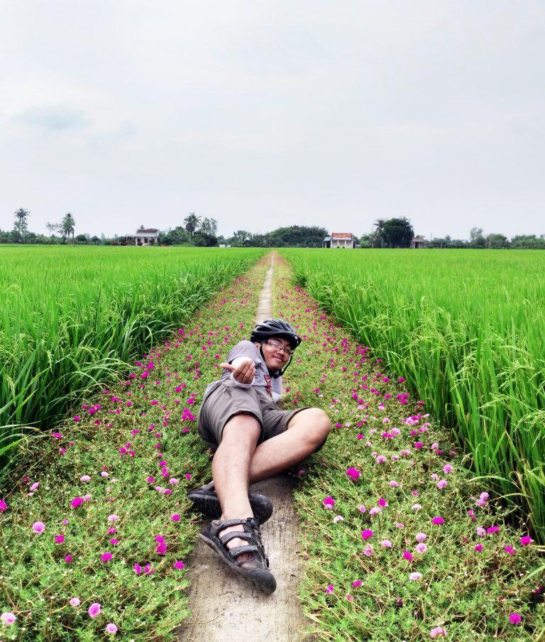 Con đường Hoa Mười Giờ tím lịm tìm sim giới trẻ thích mê ở Tiền Giang-7