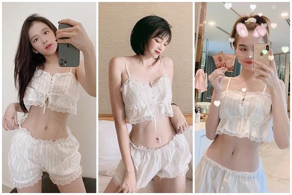 Ngọc Trinh cũng phải lép vế khi đụng hàng đồ ngủ ren với hot mom từng đẻ 2 nhóc-2