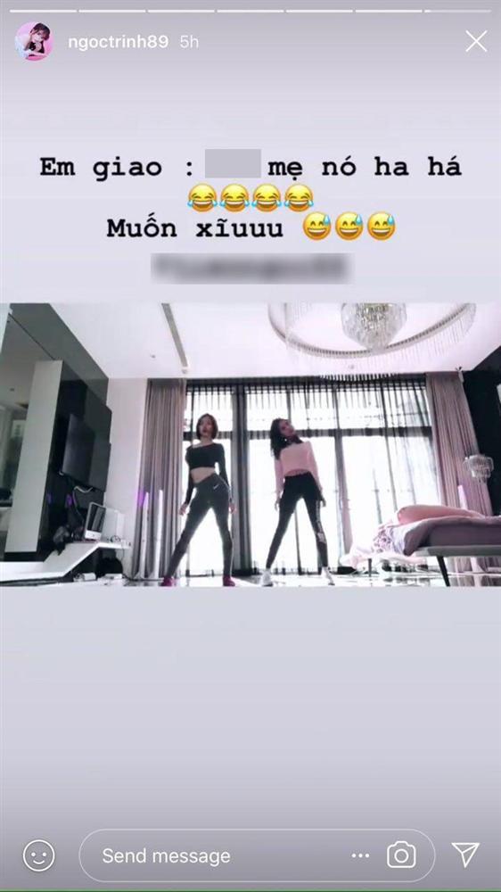 Ngã xích đu sấp mặt, Ngọc Trinh văng tục rất to khiến dân mạng giật mình-7