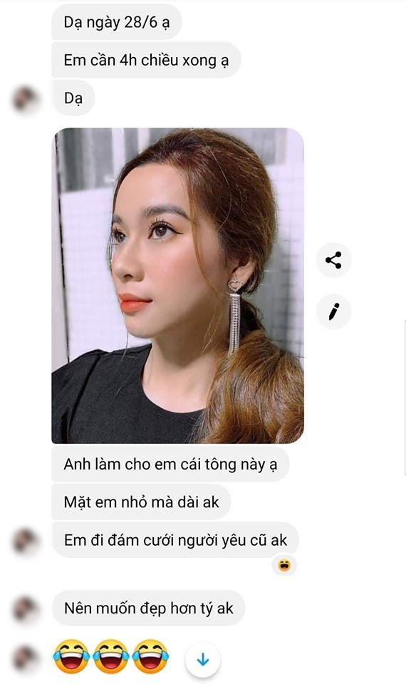Cô gái đặt make up nhưng lươn lẹo là đi đám cưới người yêu cũ để đỡ phải trả phí cao-2