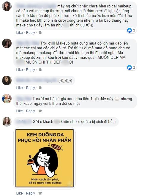 Cô gái đặt make up nhưng lươn lẹo là đi đám cưới người yêu cũ để đỡ phải trả phí cao-8