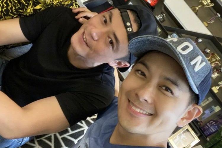 Lần đầu em trai bí ẩn của Lâm Tâm Như lộ diện, khán giả chỉ chú ý vào vẻ ngoài-9