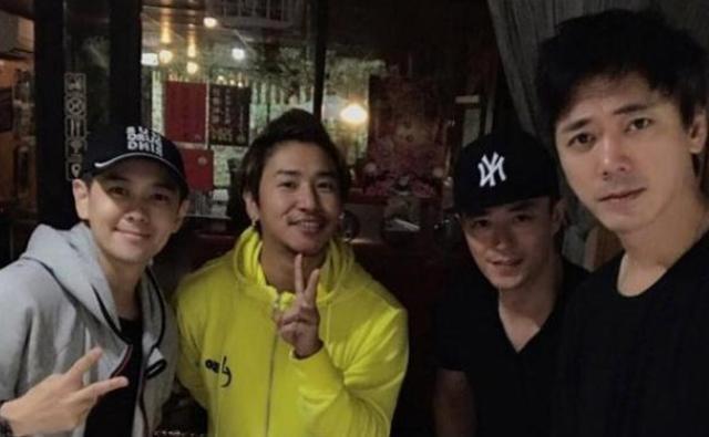 Chồng và tình cũ của Lâm Tâm Như quàng vai bá cổ thân thiết không ngờ-3