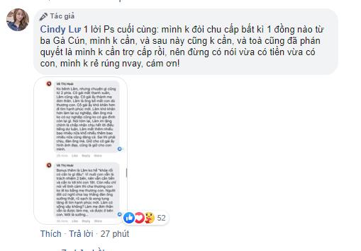 Bảo Ngọc không nhận trợ cấp từ Hoài Lâm, khẳng định mình không rẻ rúng-2