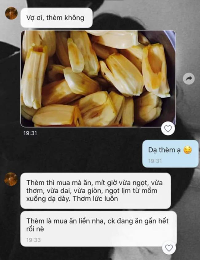 Chồng gửi ảnh khoe vợ mít ngon, vợ hí hửng tưởng được chồng mua cho, ai ngờ...-1