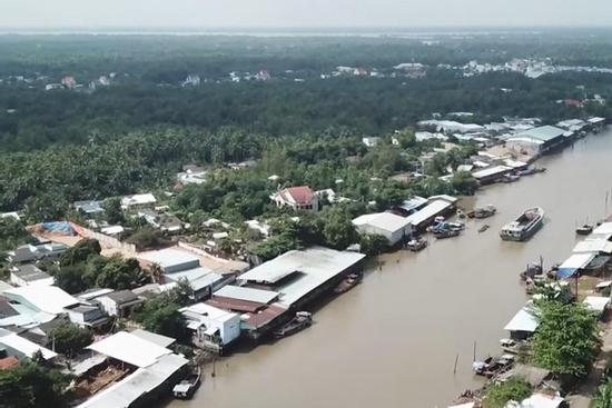 Cảnh sắc bình yên đẹp nao lòng ở xứ dừa Việt Nam