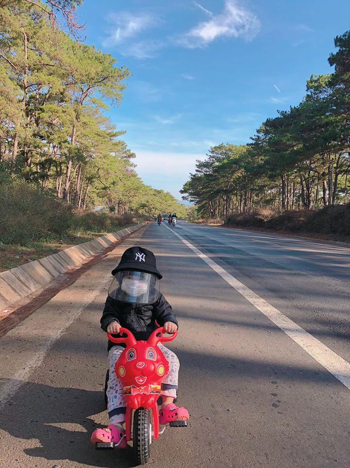 Phượt thủ nhí đu đưa xe thỏ vượt hành trình 360 km khiến mọi người trầm trồ-3