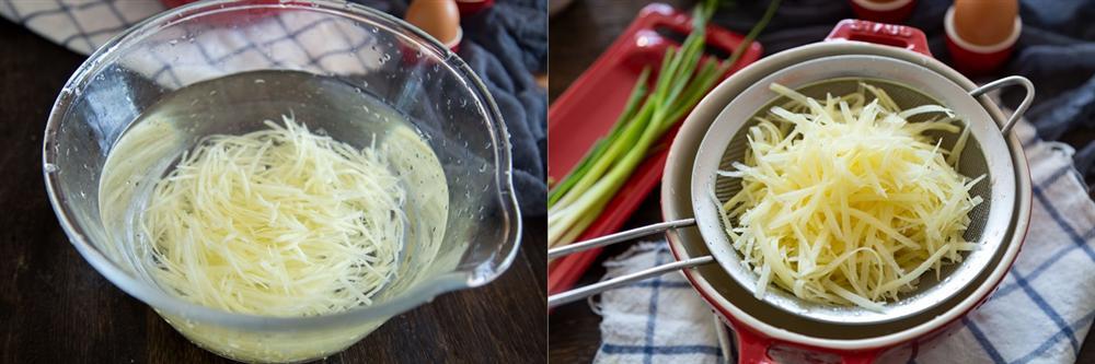 Đổi món cho bữa sáng với bánh khoai tây thơm ngon làm chỉ trong 4 bước đơn giản-1