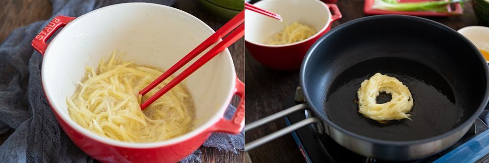 Đổi món cho bữa sáng với bánh khoai tây thơm ngon làm chỉ trong 4 bước đơn giản-3