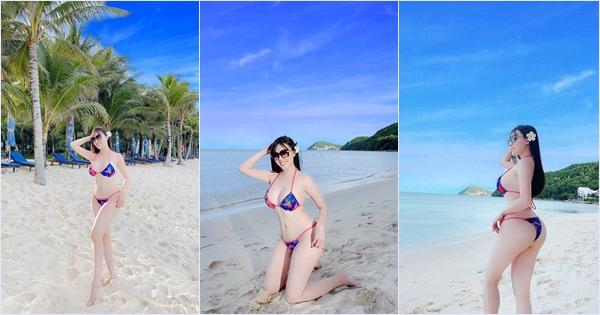 Nữ giảng viên Hà Nội chiếm sóng với bộ ảnh bikini nóng rẫy ở Phú Quốc-2
