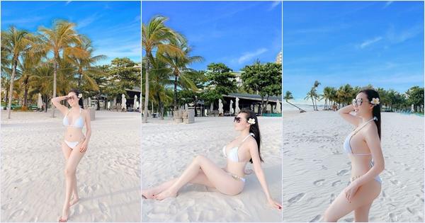 Nữ giảng viên Hà Nội chiếm sóng với bộ ảnh bikini nóng rẫy ở Phú Quốc-1