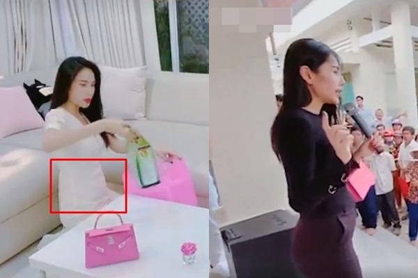 Chê Công Vinh cho tiền ít, Thủy Tiên không lấy còn tặng ngược để dằn mặt-4