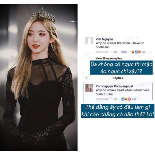 Bị tài khoản tên tiếng Việt body shaming, hot girl Nene liền đáp trả cực căng khiến netizen hả hê-2