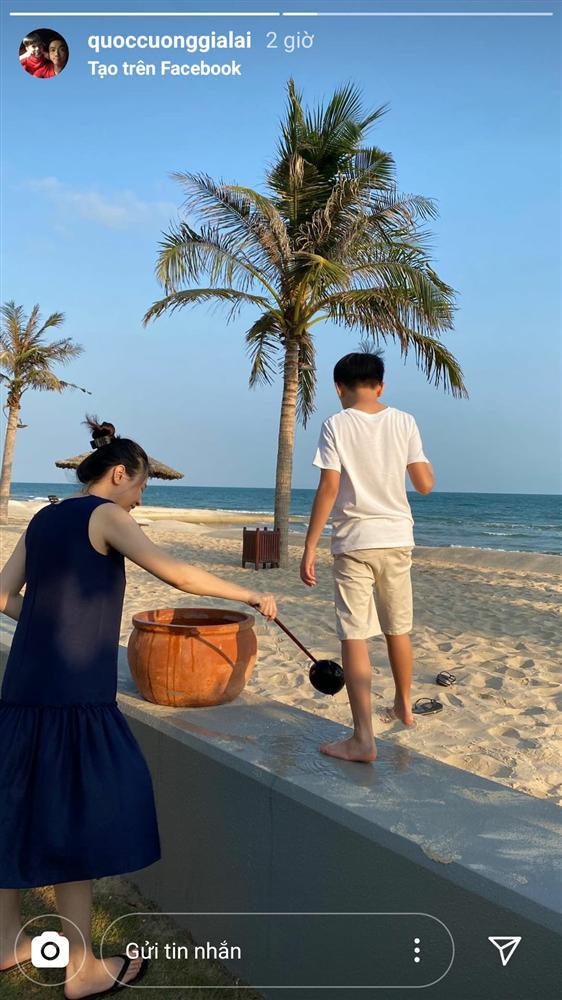 Cường Đô La đăng ảnh ngày Gia đình, Subeo được mẹ kế chăm sóc cực tình cảm-2