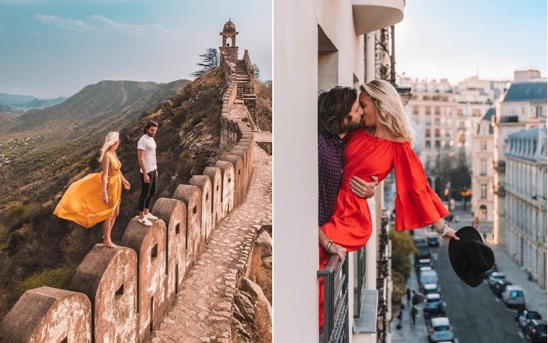 Blogger bị chỉ trích vì đu mỏm đá, vươn người khi tàu chạy để chụp ảnh-9