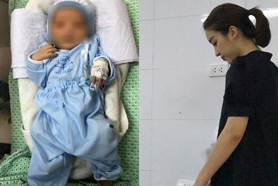 Hoa hậu Đỗ Mỹ Linh ngậm ngùi khi em bé bị bỏ rơi dưới hố ga tử vong