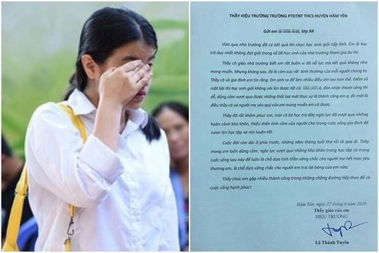 Bức thư hiệu trưởng gửi trò trượt HS Giỏi: 'Em sinh ra để làm nhiều điều lớn lao hơn thế'