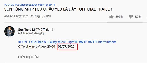 Góc bối rối: Sau 1 năm mới tung teaser comeback, Sơn Tùng M-TP run tay tới mức ghi sai cả ngày phát hành MV?-2