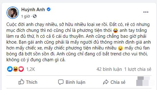 Hồng Quế khịa nặng Huỳnh Anh sau status đá đểu Quang Hải đâm Mẹc vào ngõ cụt-2