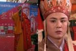 Đường Tăng đẹp nhất Trung Quốc mặc áo cà sa đi hát ở hội chợ bình dân-1