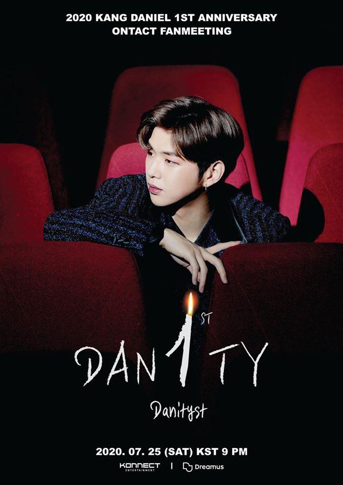 Kang Daniel kỉ niệm 1 năm debut solo với fanmeeting online vào ngày 25/7.