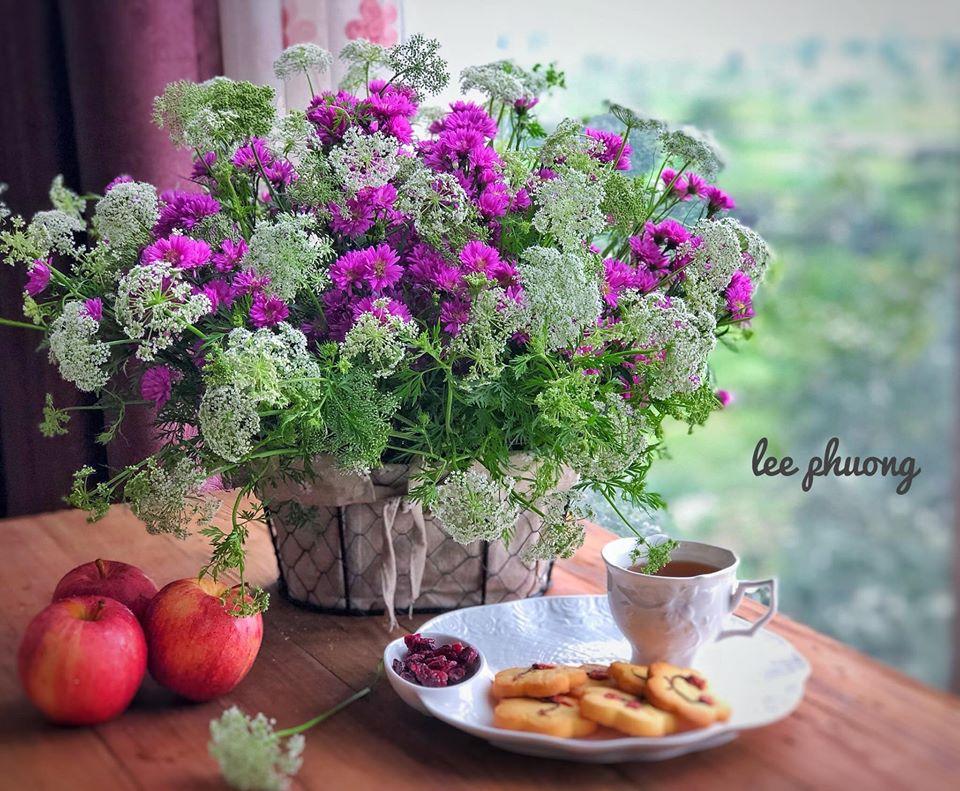 Mãn nhãn với bộ sưu tập bình hoa tím lịm tìm sim của người phụ nữ Hà Thành-5