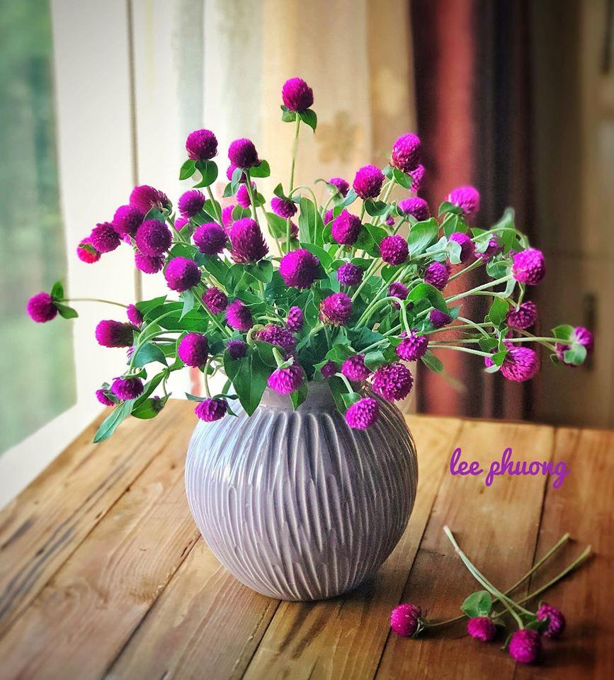 Mãn nhãn với bộ sưu tập bình hoa tím lịm tìm sim của người phụ nữ Hà Thành-7