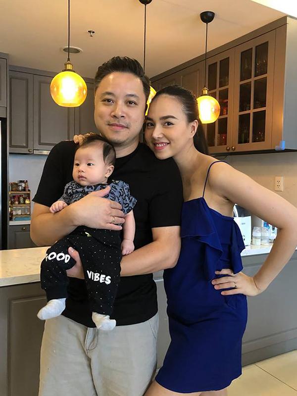 Đinh Ngọc Diệp bất ngờ thông báo mang bầu lần hai được 8 tháng-3