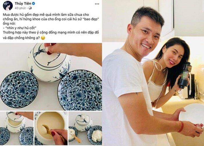 Thủy Tiên đòi đập đồ và đánh Công Vinh trên mạng xã hội-1