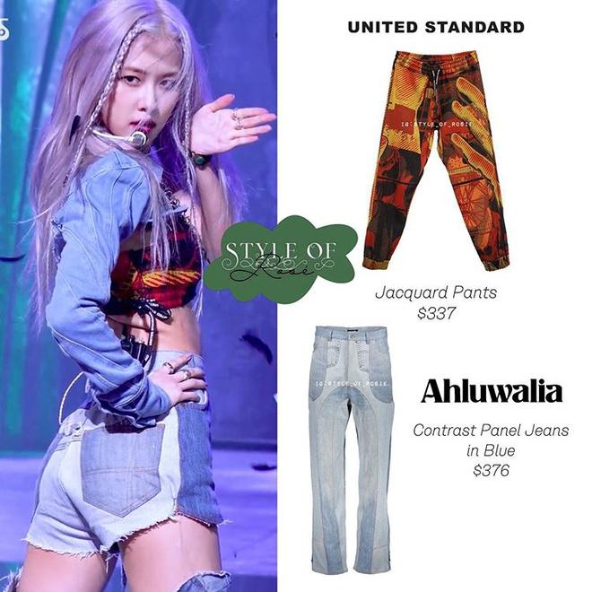 Stylist sáng tạo với màn cắt quần thành áo cho BlackPink mặc-4