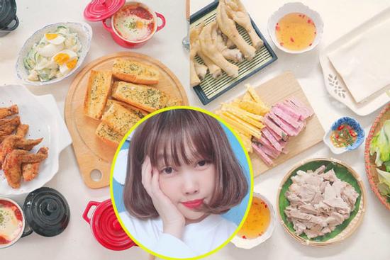 Mâm cơm mùa hè ăn 'mát ruột mát gan' của 8X Hà Nội