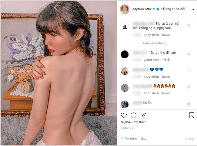 Elly Trần tung hình bán khỏa thân siêu sexy nhưng bị soi photoshop quá lố-7