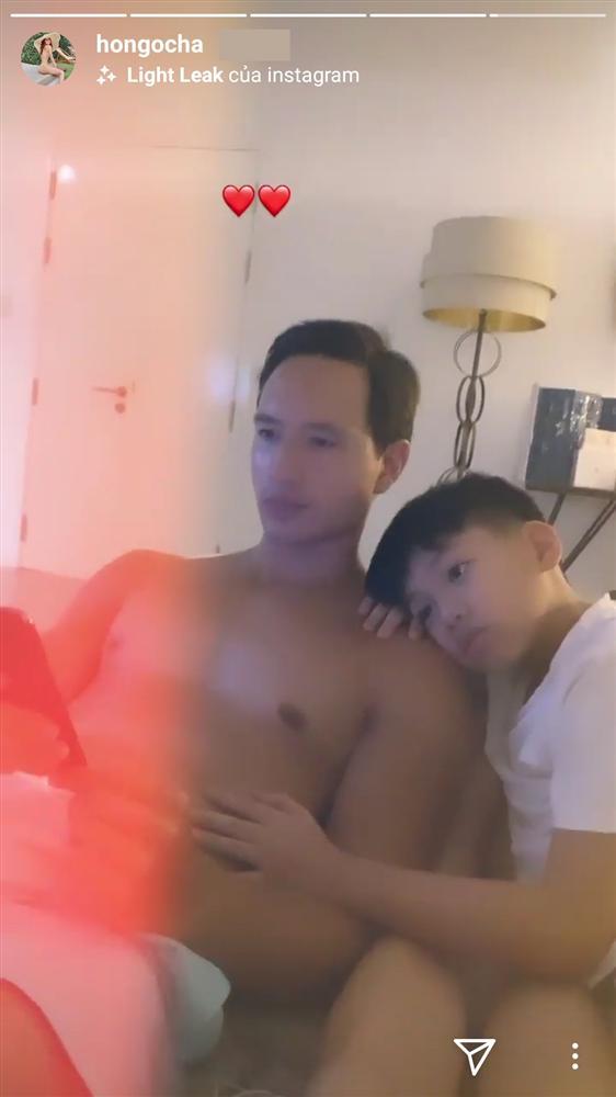 Bố dượng Kim Lý chăm sóc Subeo khác nào máu mủ tình thâm-14