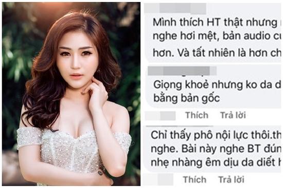 Hương Tràm nhận 'đá tảng' khi phô diễn kỹ thuật hát mà như hét
