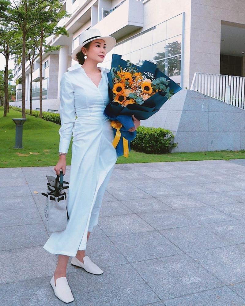 Công thức white-on-white được Thanh Hằng - Mai Phương Thúy lăng xê cực đẹp trong tuần qua-9