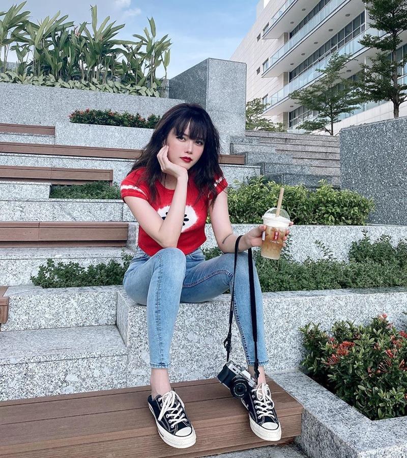 Kaity Nguyễn lên đồ như không mặc quần - Salim và Phương Nga đụng hàng-6