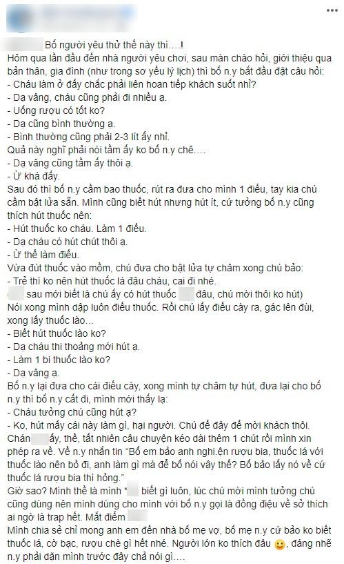 Về ra mắt nhà bạn gái, anh chàng nhận đủ combo thử lòng rồi bị chê thậm tệ-1