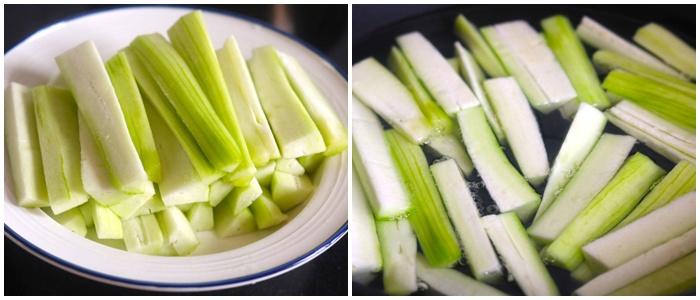 Vẫn là ngao và mướp nhưng không nấu canh, đem trộn với nhau kiểu này ăn bao nhiêu cũng hết-2