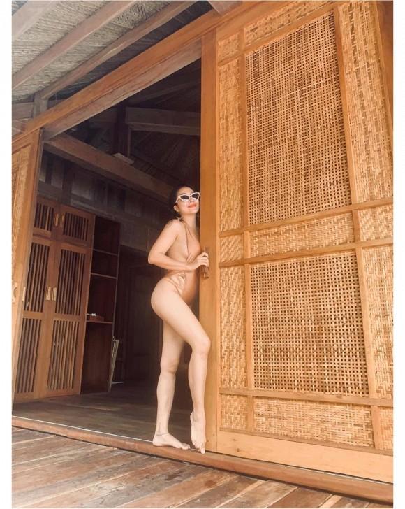 Ốc Thanh Vân diện bikini thiếu vải, để lộ vòng một ngồn ngộn và vòng ba bỏng mắt-6