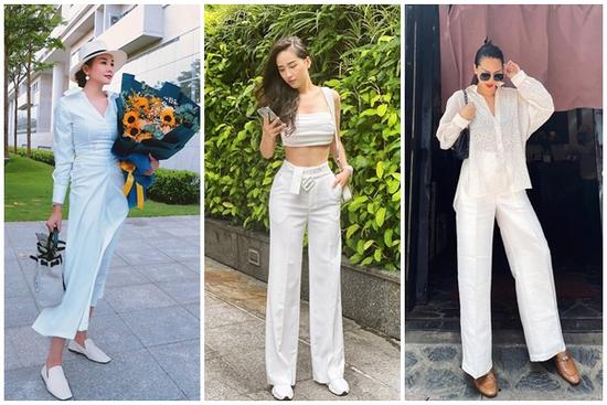 Công thức white-on-white được Thanh Hằng - Mai Phương Thúy lăng xê cực đẹp trong tuần qua