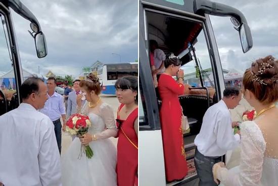 Lấy chồng xa, cô dâu ôm mẹ khóc nức nở khiến bao người xúc động