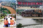 Những hình ảnh đáng sợ về cơn 'đại hồng thủy' miền Nam Trung Quốc gây ra bởi những cơn mưa dai dẳng kéo dài hơn 30 ngày