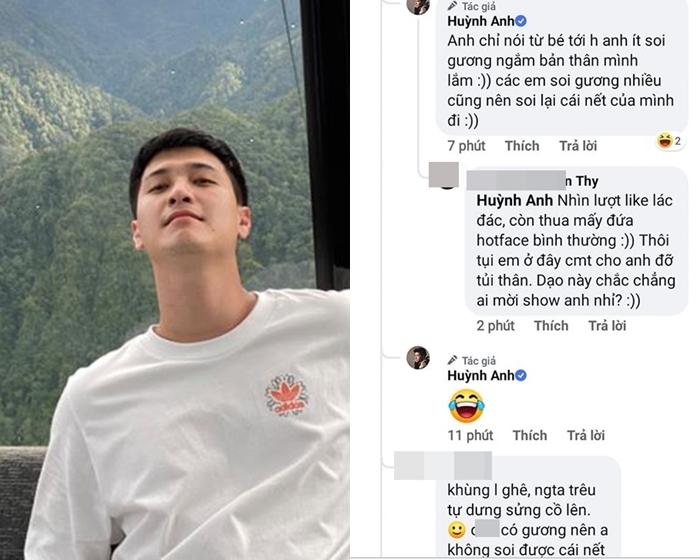 Huỳnh Anh mắng fan đồ sáo rỗng chỉ vì khuyên anh ngủ sớm giữ sức khỏe-2